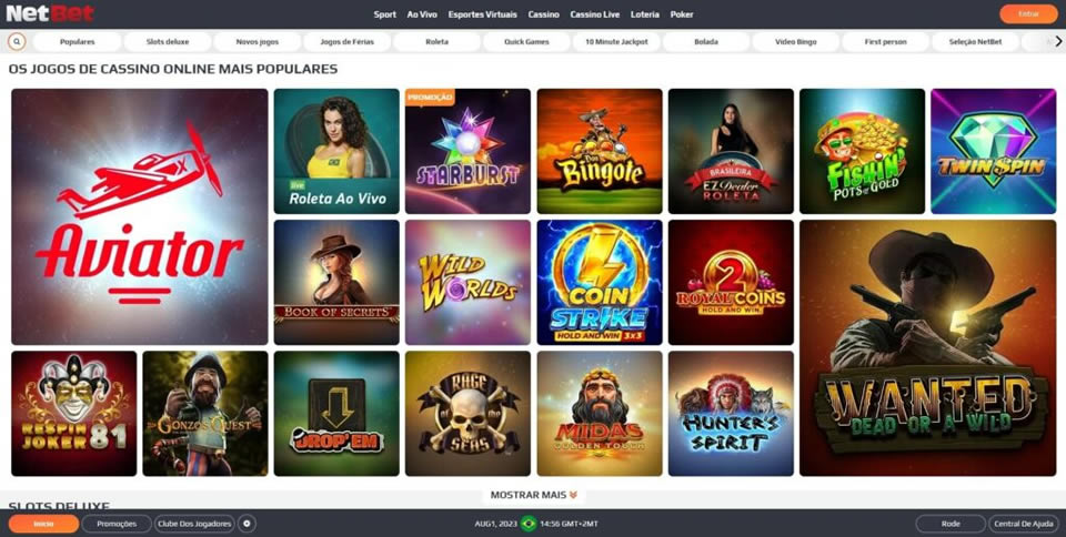 A página inicial também fornece guias para categorias especiais de slots, como slots com compras de bônus e jogos que fazem parte do Drops & Slot Games. ganho. Você também pode filtrar a enorme coleção selecionando seu fornecedor favorito na lista.